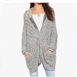 Free People sweater coat